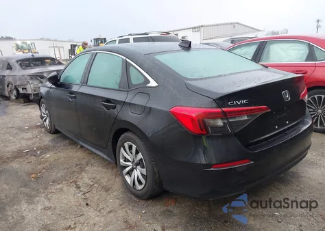 2023 Honda Civic Lx из США, поврежденный, VIN 2HGFE2F27PH553932